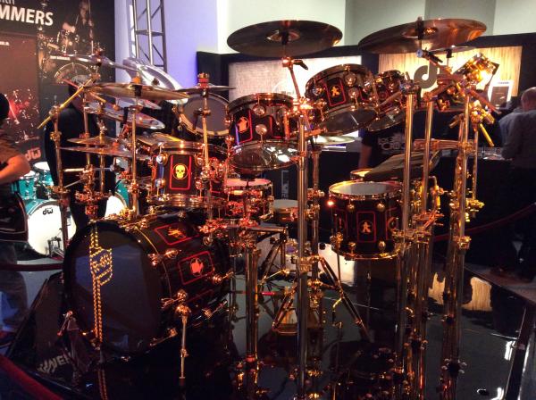 Neil Peart's Kit at DW