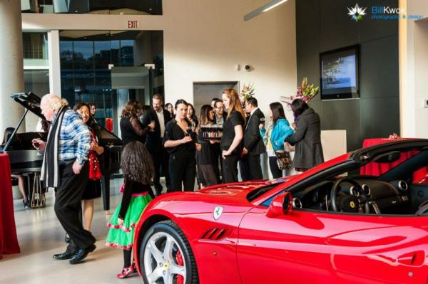 Goertz Limited Edition Steinway at Ferrari