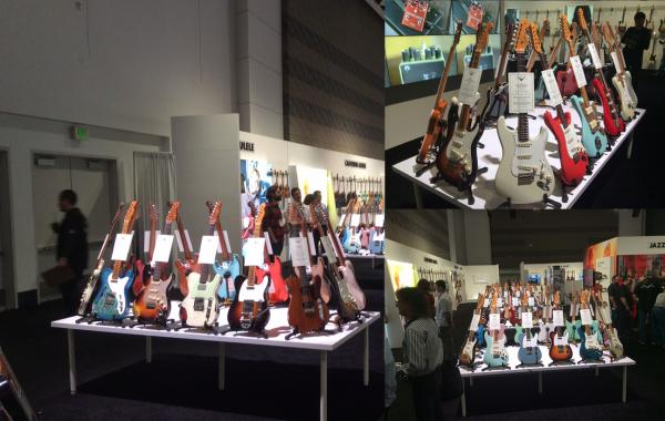 NAMM 2018: Fender Custom Guitars