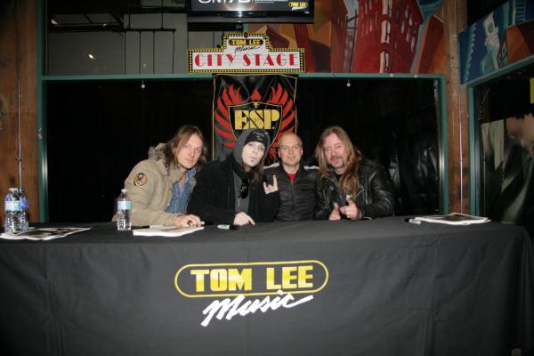 Children of Bodom Autograph Session at Tom Lee Music City Stage - Feb 25th - Photo Highlights