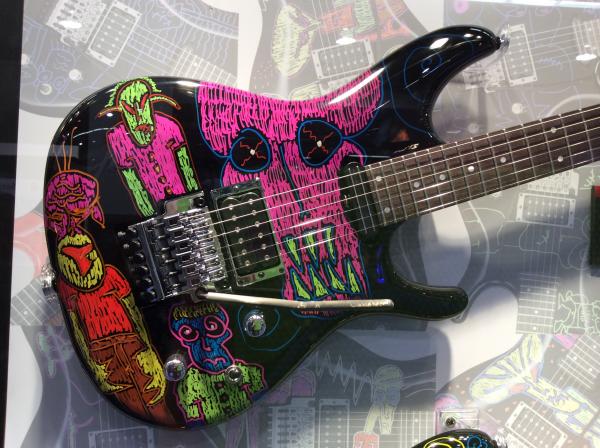 Custom Joe Satriani Ibanez Guitars