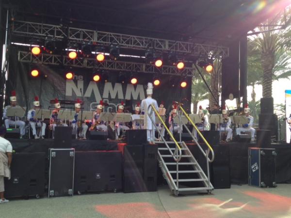 Disneyland Band Opens NAMM 2015