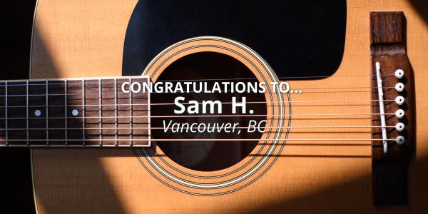 Takamine GD30-NAT Acoustic Guitar Winner (November 2022)