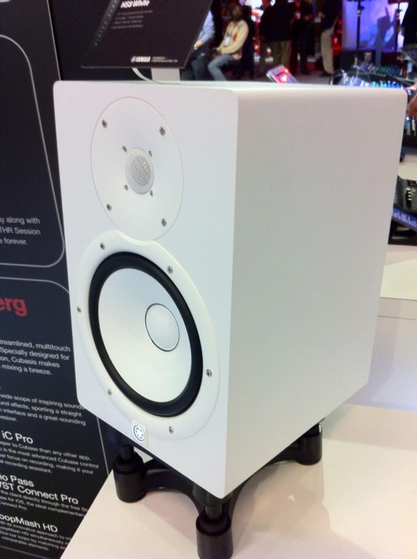 NAMM 2014 - Yamaha HS Series Monitors (White)