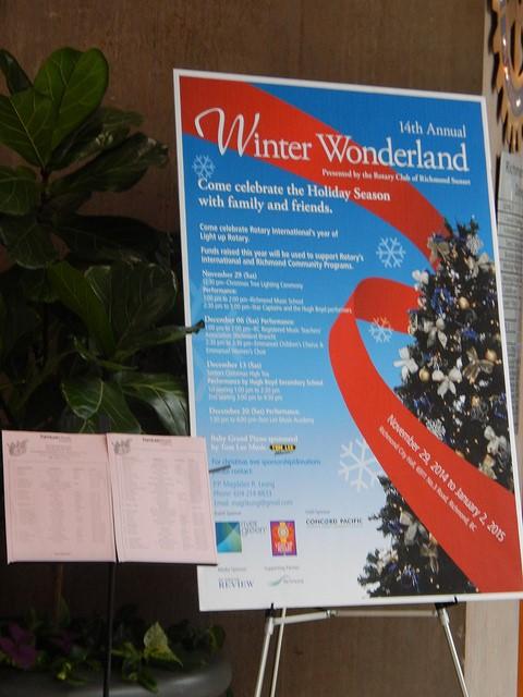 December 20, 2014 Richmond City Hall Winter Wonderland Performance