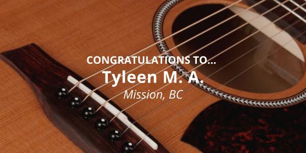 Seagull S6 Original Acoustic Guitar Winner (August 2021 Contest)