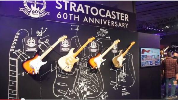 Fender Celebrates 60th Anniversary of Stratocaster