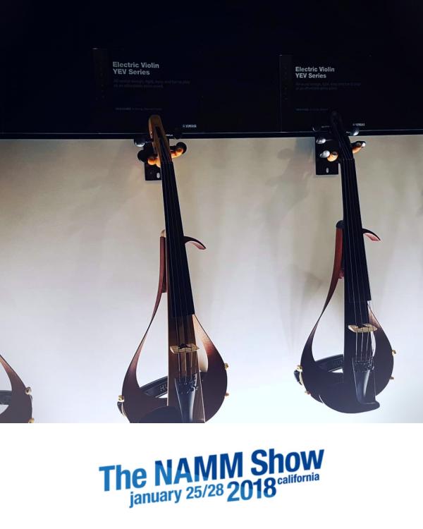 NAMM 2018: YAMAHA Electric Violins