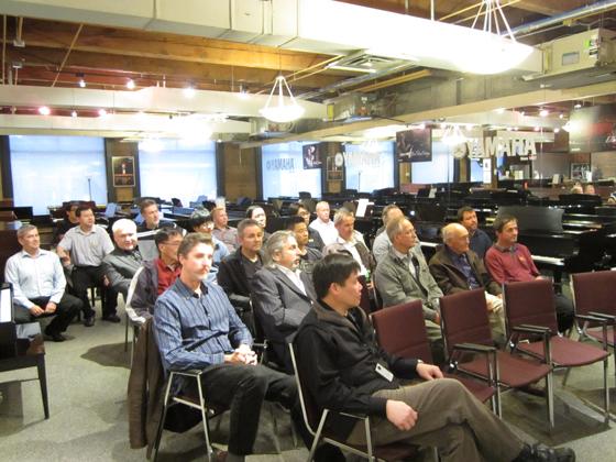 Piano Technicians Guild (PTG) meeting at Tom Lee Music