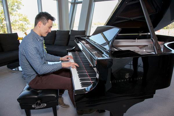 Patrick Chan at the Richmond Oval