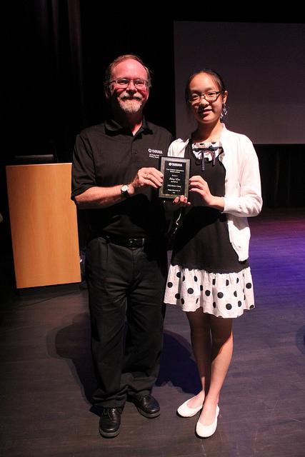 Tom Lee Music Academy Alumni Received Yamaha Tom Duffin Memorial Scholarship Award