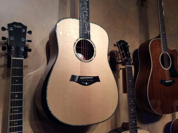 Taylor Dreadnaught with Abalone Fretboard Inlay