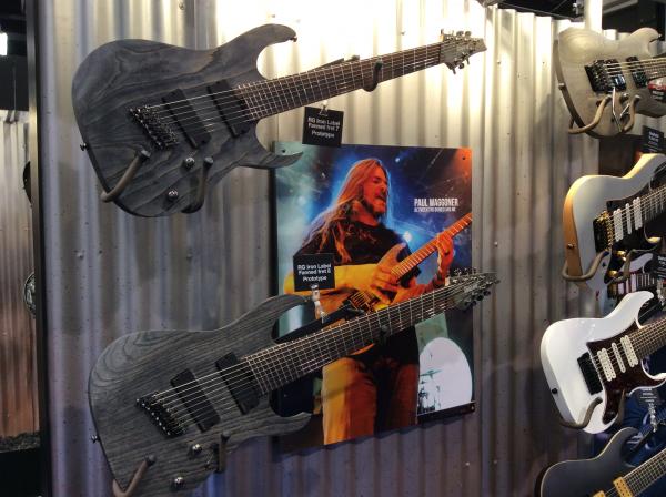 Ibanez Fanned Fret Prototypes