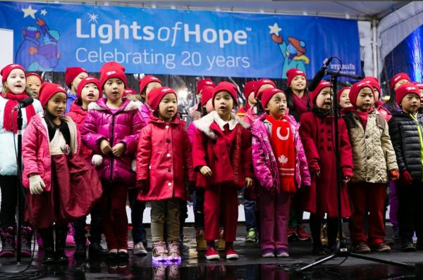 Yamaha Children Choir at Lights of Hope