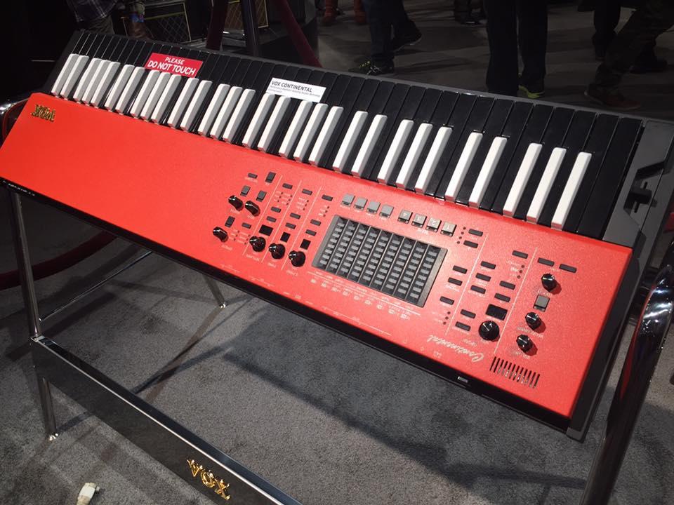 Vox Continental keyboard prototype