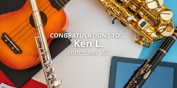 March 2023 $500 Shopping Spree Winner: Ken L.