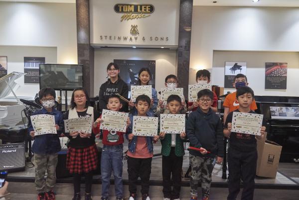 Tom Lee Music Academy Christmas Drums Concert 2022