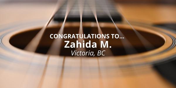 Fender CD-60 Acoustic Guitar Winner (July 2022)
