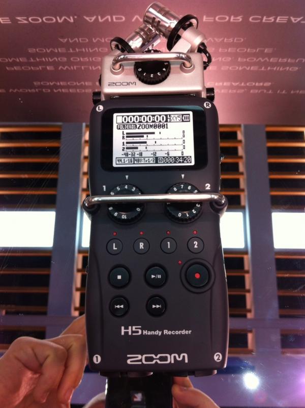 NAMM 2014 - Zoom H5 Prototype