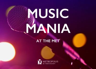 Music Mania at Metropolis at Metrotown (June 2nd 12-2:30PM)