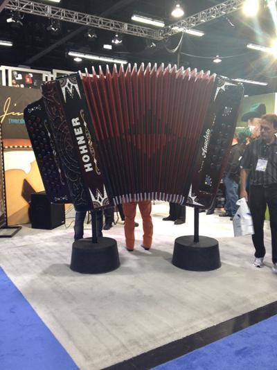 Wanna play the world's biggest accordion?