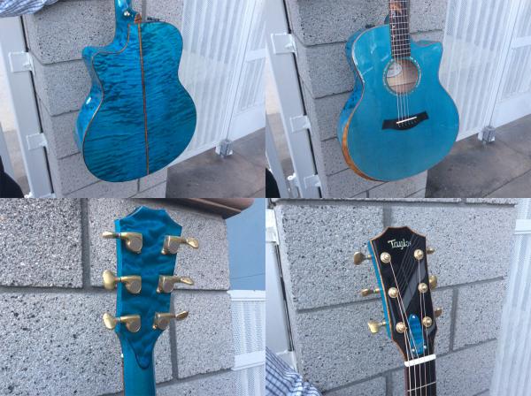 NAMM 2018: Koi Blue Taylor Acoustic Guitar