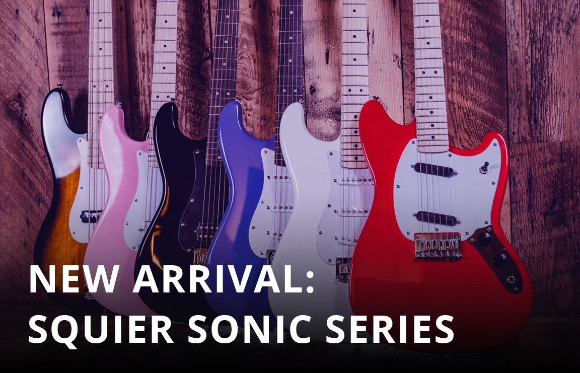 Shop Squier Sonic Series Electric Guitars