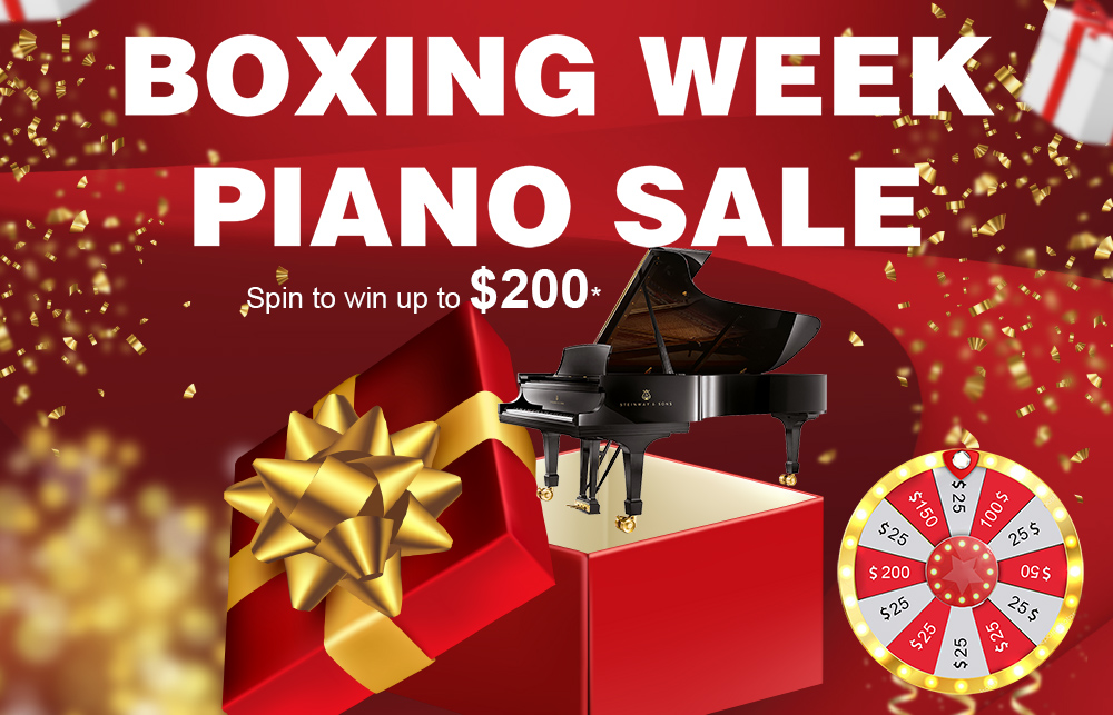 Boxing Week Blowout Piano Sale!