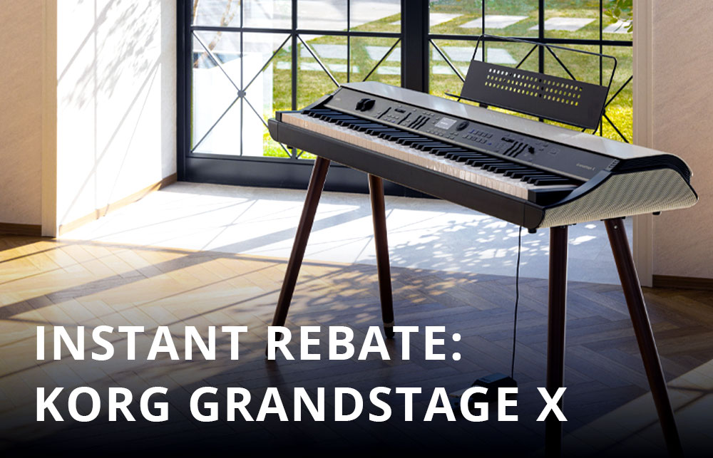 Korg GrandstageX Rebate