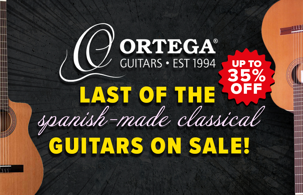Ortega Guitar Sale! Up To 35% Off!