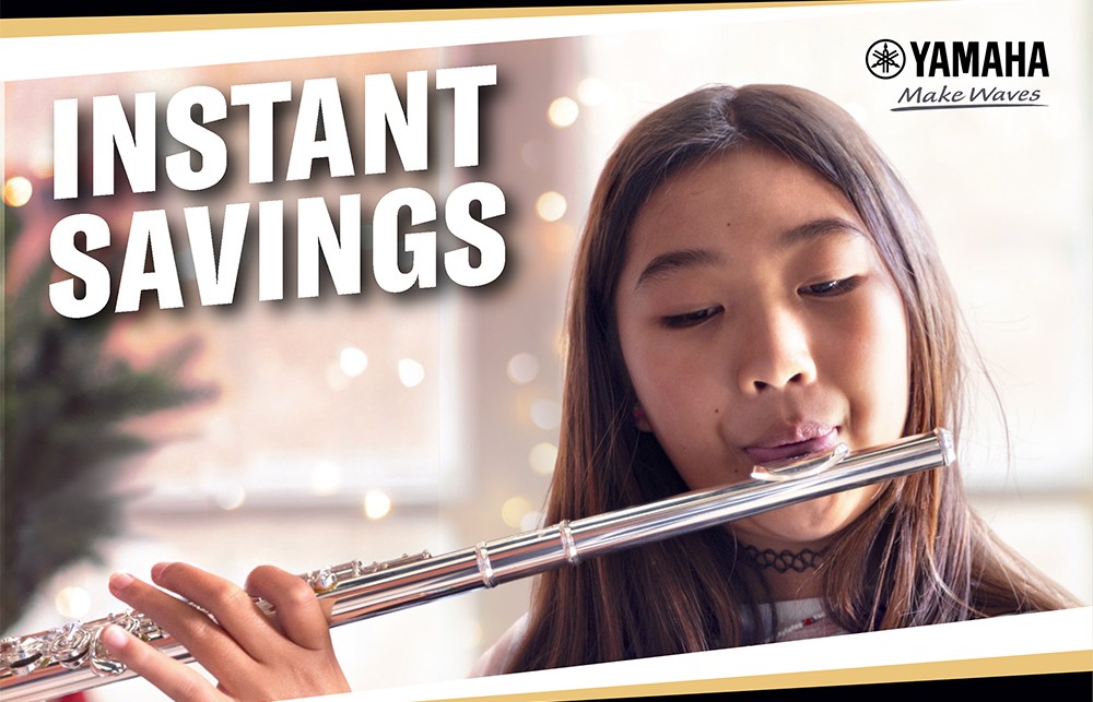 Yamaha Band Rebate! Savings That Are Out Of This World!