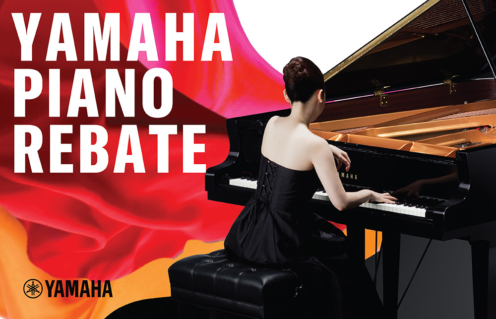 Yamaha Piano Rebates! Save Up To $2000!