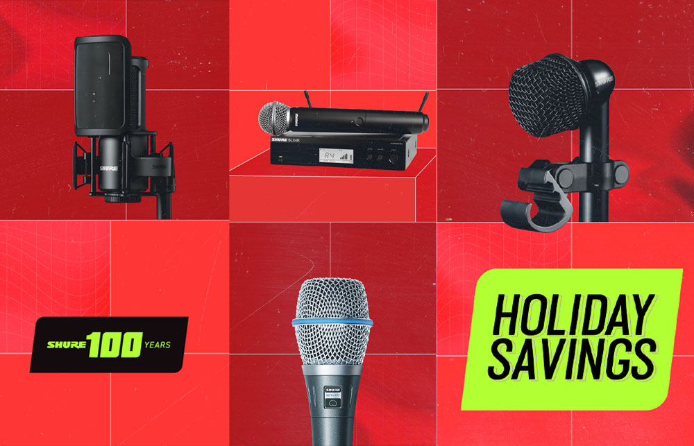 Shure 100 Years Holiday Savings!
