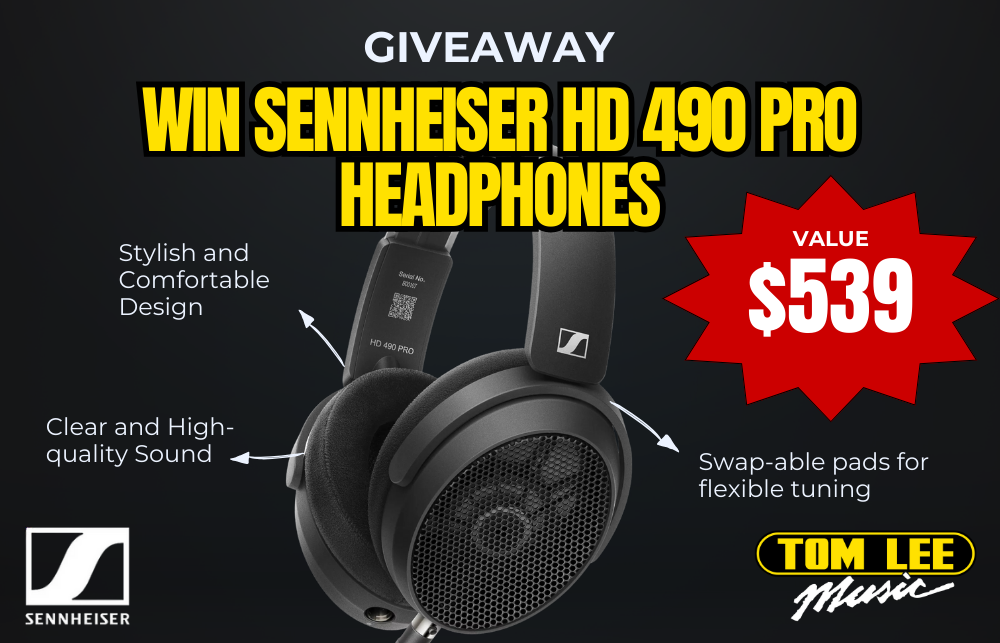 ENTER-TO-WIN A Sennheiser HD 490 Pro Headphones!