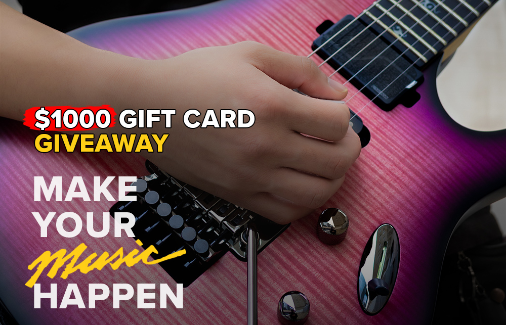 ENTER-TO-WIN $1000 Musical Shopping Spree!