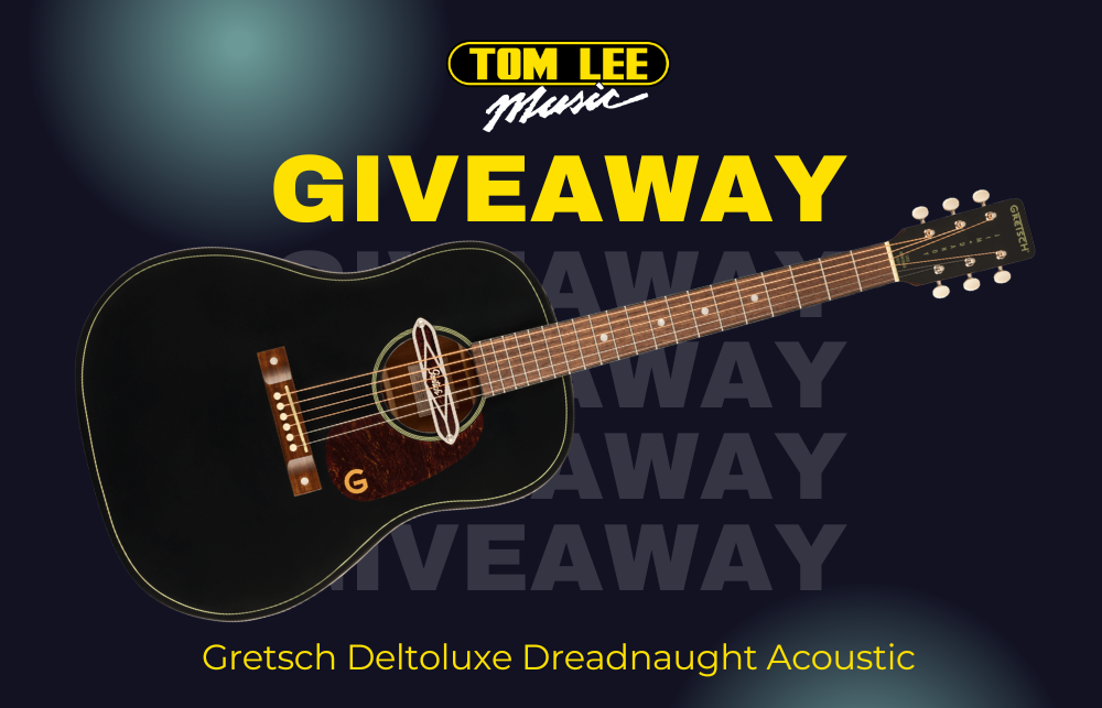 ENTER-TO-WIN A Gretsch Deltoluxe Dreadnaught Acoustic!