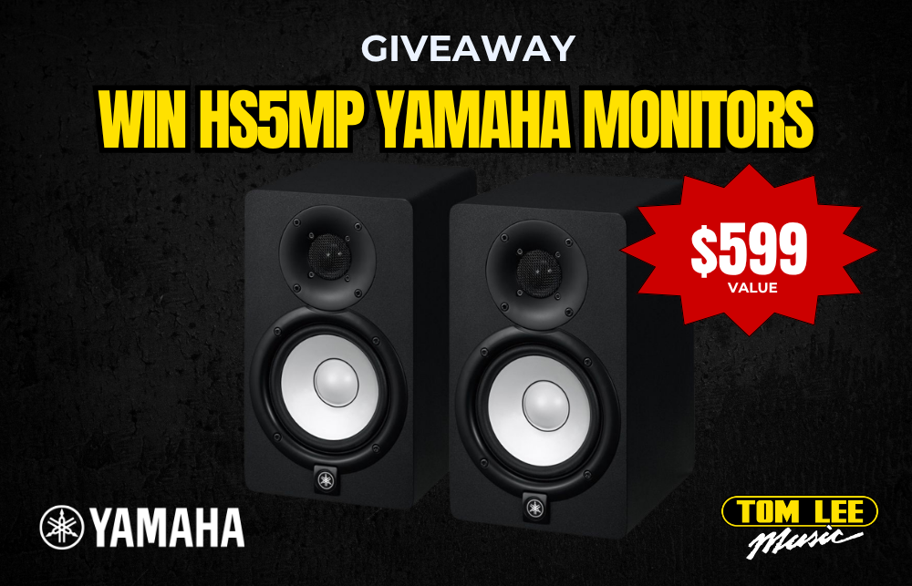 ENTER-TO-WIN HS5MP YAMAHA Monitors!