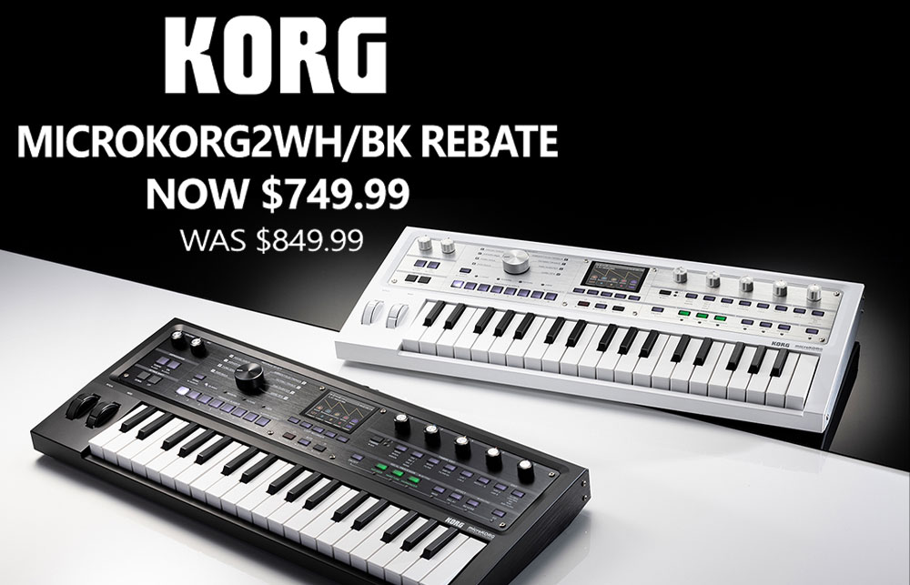 KORG Microkorg 2 Rebate