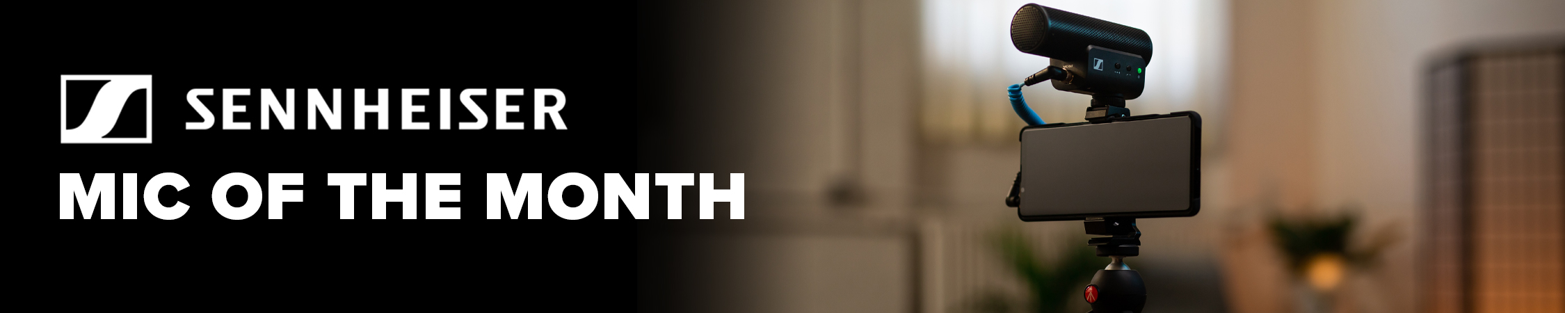 SENNHEISER MIC OF THE MONTH! 