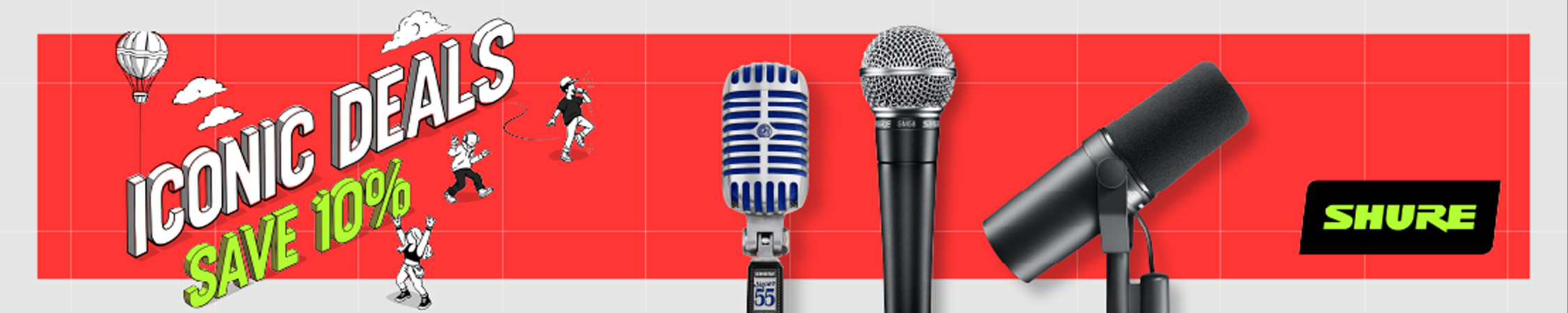 SHURE Iconic Deals