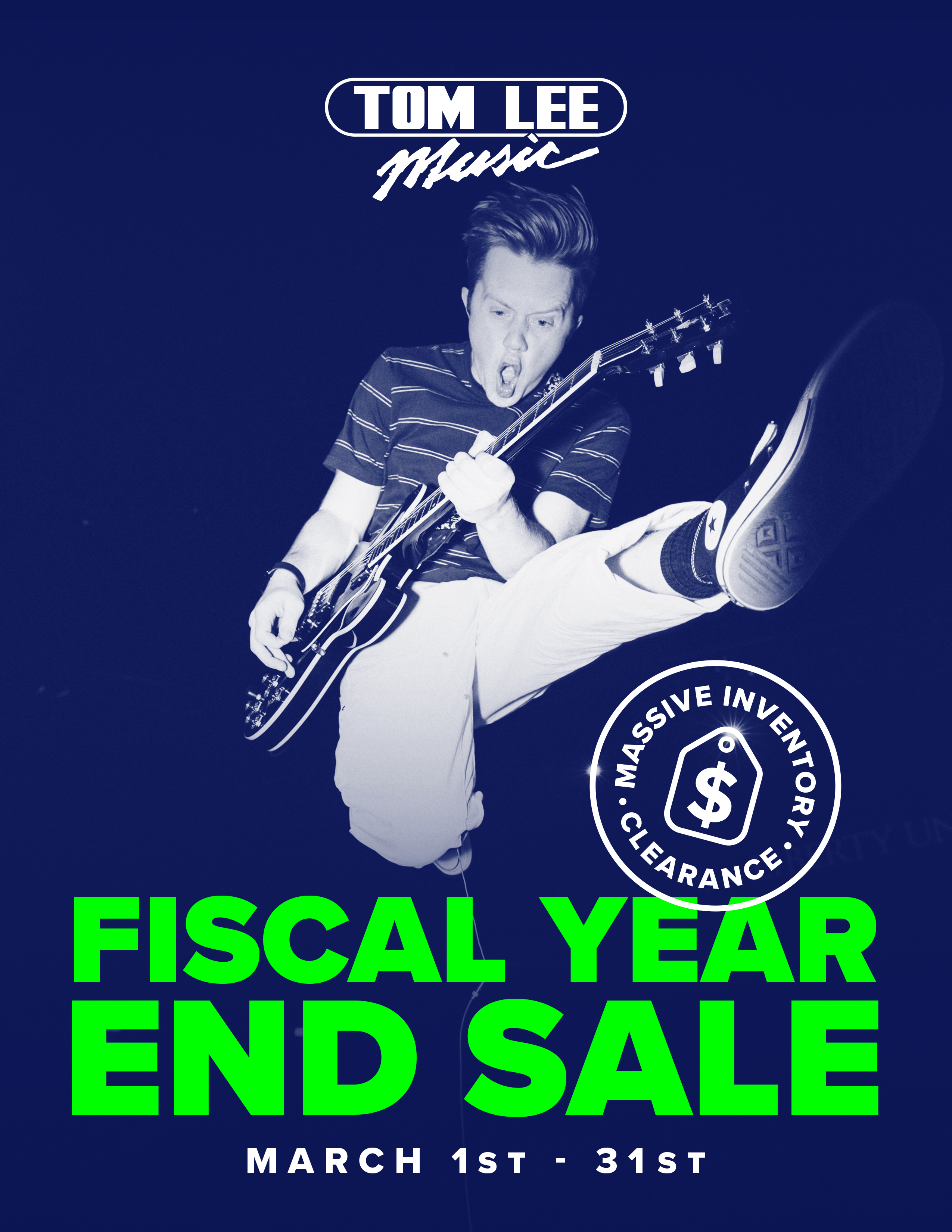 Fiscal Year End Sale