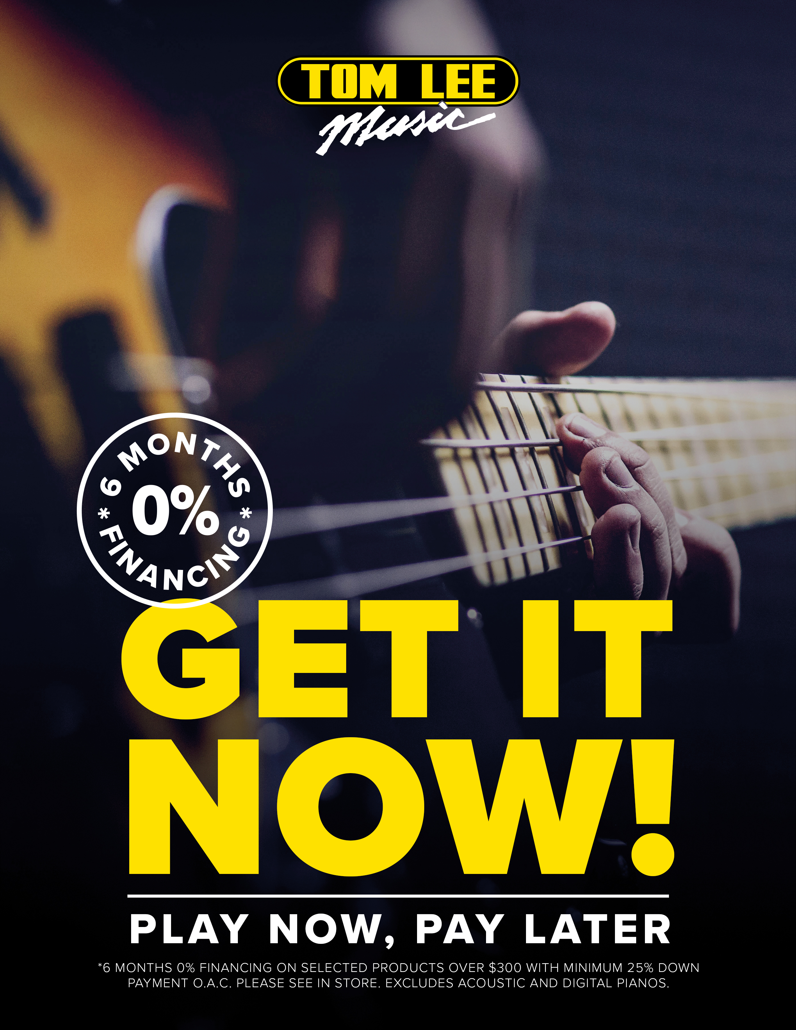 Get It Now 0% Financing