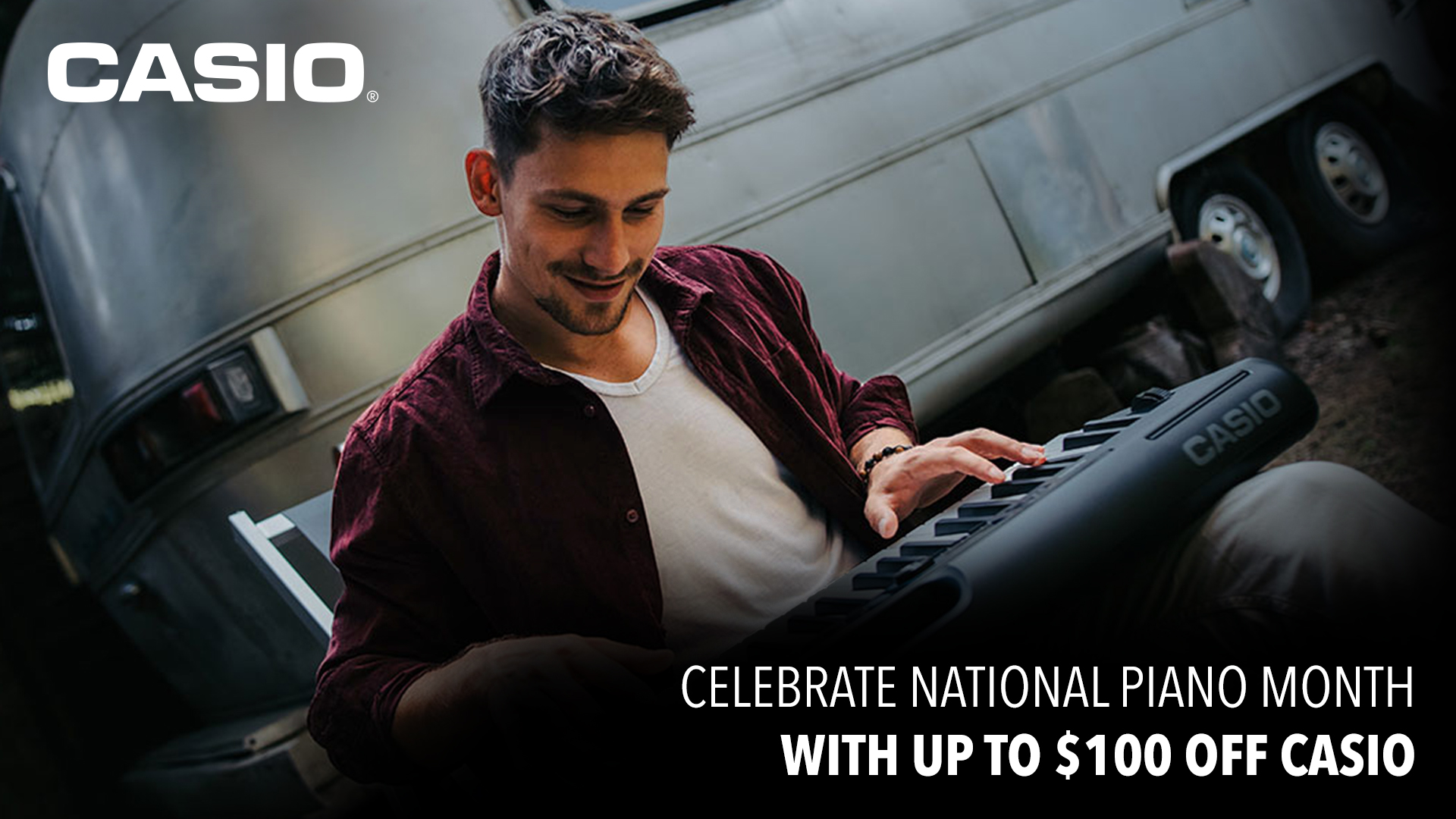 Save Up To $100 on Select Casio Digital Pianos for National Piano Month