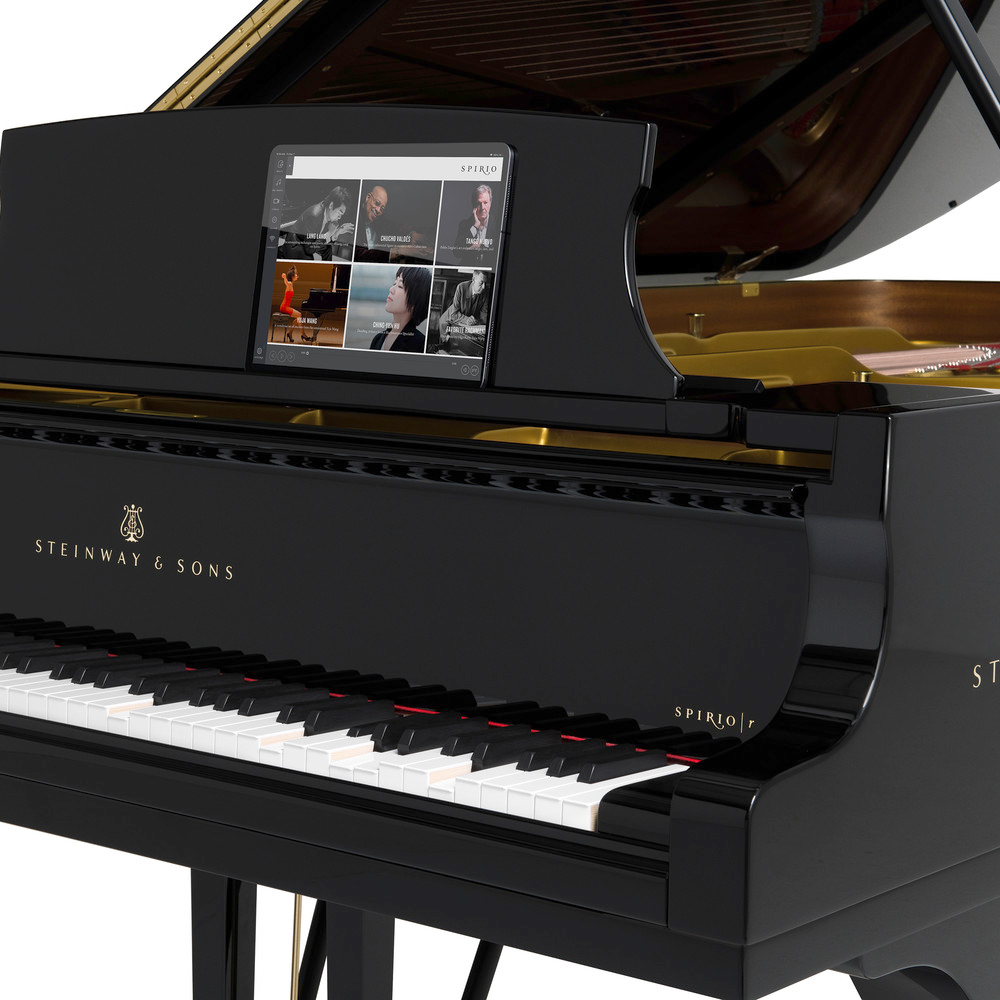 First and foremost, SPIRIO | r can be played like any other STEINWAY, the instrument artists have chosen for over 165 years for its broad palette, warmth and depth of tone, powerful resonance, and unmatched touch response.<br />Much like the megapixel revolution of the digital camera, SPIRIO | r offers exclusive high-resolution recording, preserving all the music: every nuanced dynamic level from infinitesimal gradations of hammer velocity, and every shade of resonance from proportional pedaling - now at your fingertips.<br />The artisans at STEINWAY & SONS seamlessly install SPIRIO | r technology at the time of manufacture, ensuring no alteration in the musical performance nor compromise in the instrumenet's beauty.