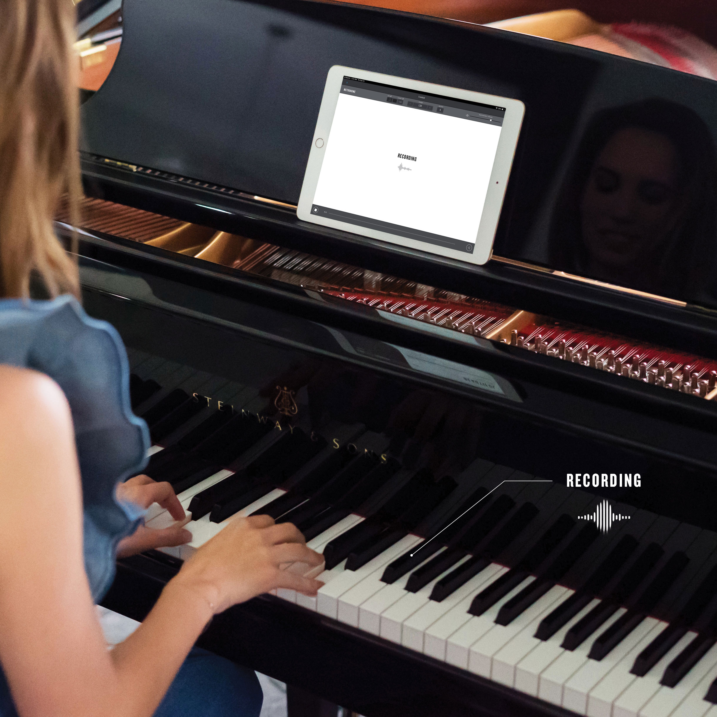 SPIRIO | r permits users to record and listen to performances in stunning state-of-the-art high resolution - with all the nuance, power, and passion on display.<br />Simple, intuitive controls offer the ability to save and share user-created recordings in multiple file formats: <ul><li>SPIRIO high resolution</li><li>MIDI</li><li>MP3 high quality sampled audio</li></ul>