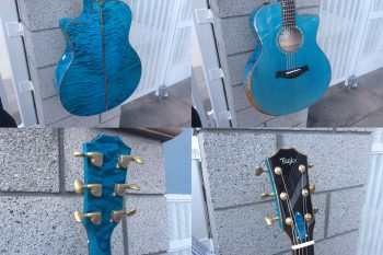 NAMM 2018: Koi Blue Taylor Acoustic Guitar