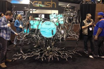 New from NAMM: Cool Crush Drum Set Display