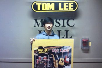 2014 Boxing Day $500 Tom Lee Music Gift Card Winner: Joseph Kim