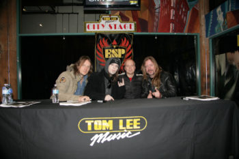 Children of Bodom Autograph Session at Tom Lee Music City Stage - Feb 25th - Photo Highlights