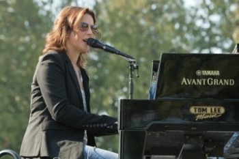 Sarah McLachlan Voices in the Park Soundcheck at Stanley Park Sept 14 2012